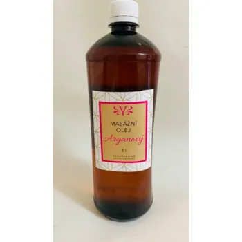 Pleťový olej Yasminka Arganový masážní a tělový olej, 1l