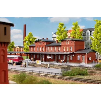 Modelová železnice Auhagen 14485 N Nádraží nový prohlévání