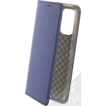Pouzdro na mobilní telefon 1Mcz Magnet Book flipové pouzdro pro Oppo Reno5, Reno5 5G, Reno5 K, Find X3 Lite tmavě modrá (dark blue)