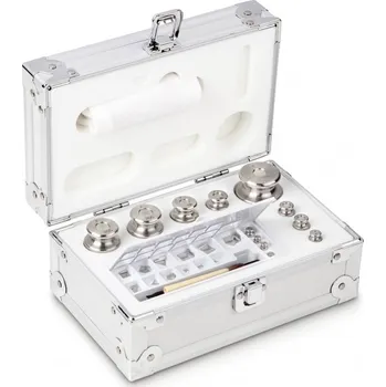 Dílna Sada zkušebního závaží Kern 1 mg - 200 g, OIML F2, hliníkový kufr, s možností akreditované kalibrace