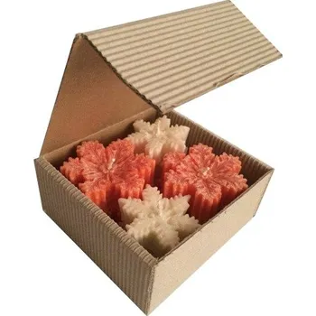 Kosmetická sada Vánoční balení - AROMKA - Sada 8 vloček v dárkovém balení - Hřejivé pokušení