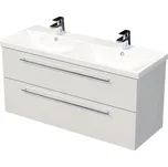 Koupelnová skříňka s umyvadlem Intedoor Box Elite 120D 2Z