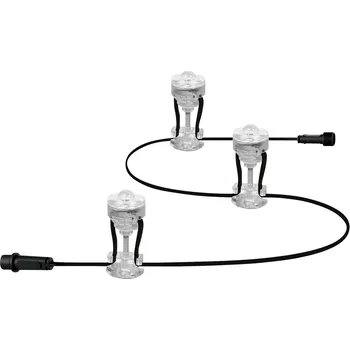 LEDVANCE SMART plus GARDEN DOT MULTICOLOR 3 Dot extension 4058075478572 LED nástěnné světlo 0.7 W čirá