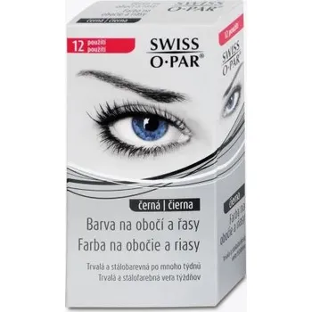 Swiss-o-Par Barva na obočí a řasy černá