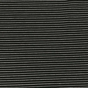 Košilovina 06766 černá, světlý pruh, š.155