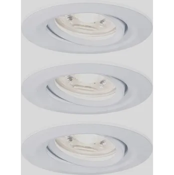 Bodové svítidlo Paulmann 92971 EBL Nova mini Plus Coin LED vestavné svítidlo, 4.20 W, bílá, sada 3 ks