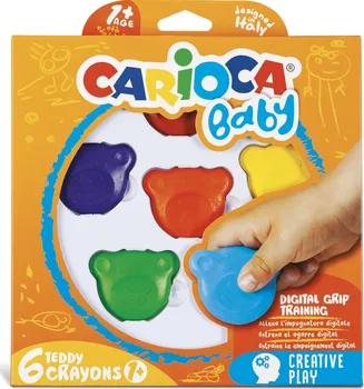 CARIOCA Teddy Crayons 6 ks
