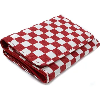 Peněženka Červenobílá kostkovaná peněženka Haylee