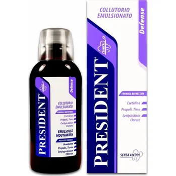 Ústní voda Betafarma - PresiDENT PresiDENT Ústní voda Defense emulgovaná bez alkoholu 250 ml