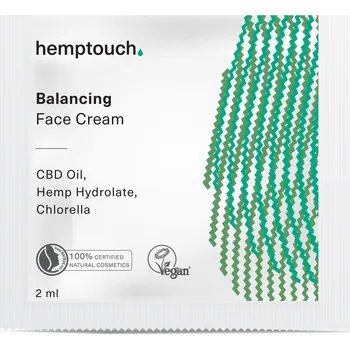 Pleťový krém Hemptouch vyrovnávající pleťový krém pro mastnou pleť 2 ml/ 50 ml Varianta: Vzorek