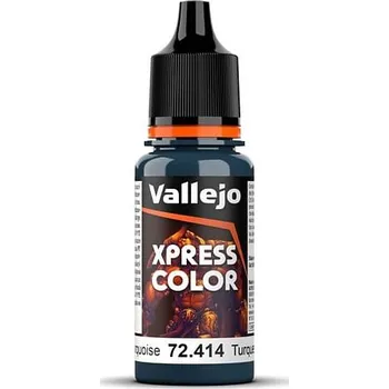 Modelářská barva Vallejo: Xpress Caribbean Turquoise 18ml