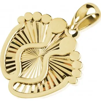 Přívěsek Zlatý přívěsek Rivie Materiál šperku: Žluté zlato