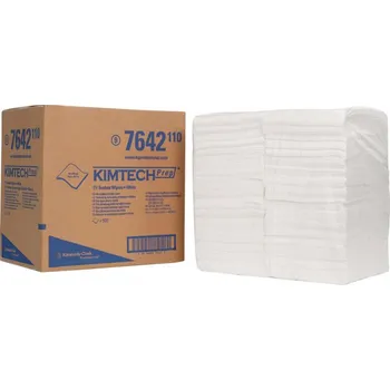 Utěrka KIMBERLY-CLARK PROFESSIONAL KIMTECH* Utěrky k odstranění těsnící hmoty, 1/4 sklad, 500utěrek, 7642