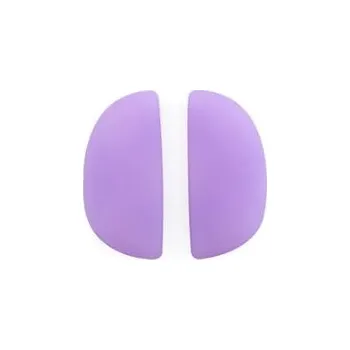 Brýlová obroučka Protiskluzové silikonové navlékací nosníky k dětským brýlím - 1 pár, fialové