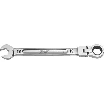 RÁČNOVÉ OČKOPLOCHÉ KLÍČE S KLOUBEM MAX BITE™ Milwaukee Průměr (mm): 9, X Délka: 156mm