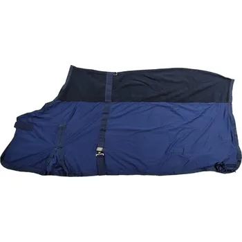 Deka pro koně Síťová/odpocovací deka Equiline -MACKAY- - Tmavě modrá - 135cm