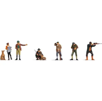 Modelová železnice Postavičky Na honu TT - Noch 45059 (Figurky TT 1:120)