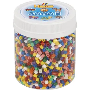 zažehlovací korálek Hama Beads Zažehlovací korálky barevné 3000 ks