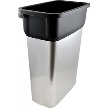 Odpadkový koš Vileda Professional VILEDA - Geo - Metalický koš střední (55 l), 29x49x61 - 1 ks