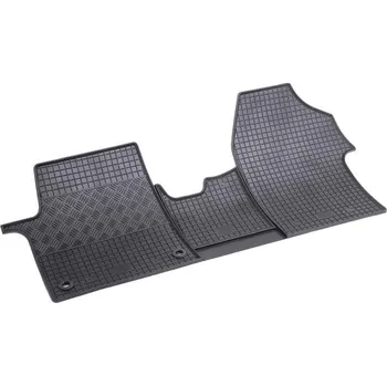 autokoberec Gumové koberce Fiat Scudo 2022 3 místa 1. řada sedadel