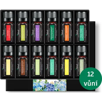Natural Essential Oils dárková sada 12x 10 ml 12 ks