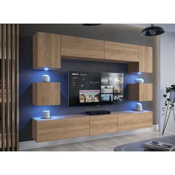 Obývací stěna Ral Arizona XL Sonoma