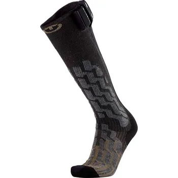 Pánské termoprádlo Thermic Vyhřívané podkolenky Therm-ic PowerSock Barva: black-gold, Velikost: 42-44, Pohlaví: Pánské