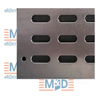 Větrací mřížka Větrací mřížka 500x260 mm hliníková uzavíratelná (500*260 mm hliníková, uzavíratelná, posuvná )