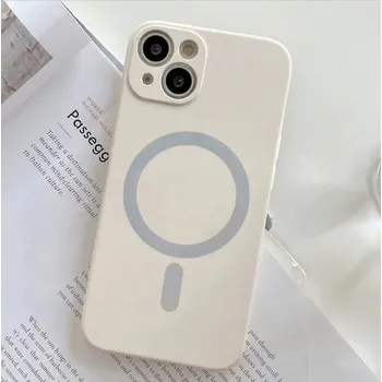 Pouzdro na mobilní telefon MagSilicone Case iPhone 13 (6,1´´) White