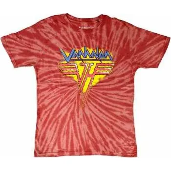 Pánské oblečení Merch Van Halen: Van Halen Unisex T-shirt: Jagged Logo (wash Collection) (x-large) XL