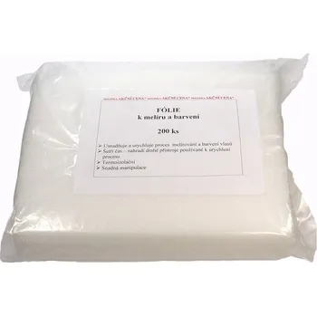 Příslušenství k barvení vlasů Black Professional Termoizolační fólie k melírování a barvení vlasů 200 ks