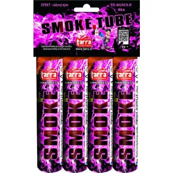 Tarra Pyrotechnik Dýmovnice se zápalnicí růžová 4 ks