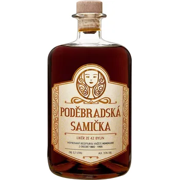 Likér Poděbradská samička 35 % 0,7 l