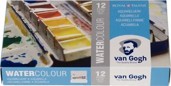 Vodová barva Royal Talens Akvarelové barvy Van Gogh 12 kalíšků