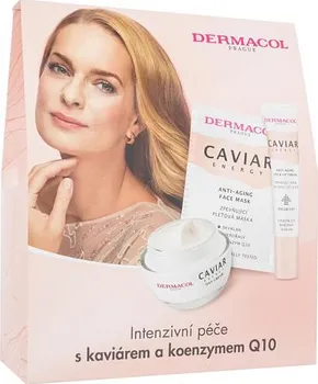 Kosmetická sada Dermacol Caviar Energy dárková sada pleťového krému, očního krému a pleťové masky