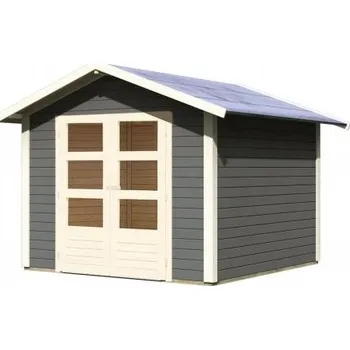 Zahrada dřevěný domek KARIBU TALKAU 6 (83339) terragrau