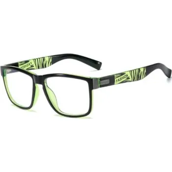 Brýlová obroučka Herní brýle proti modrému světlu - Černo zelené