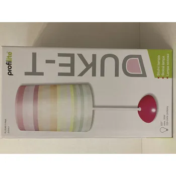 Lampička stolní lampa profilite DUKE-T růžová E27