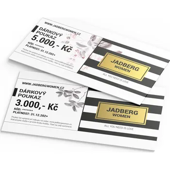 Městský batoh Jadberg Women Dárkový poukaz 5000,- Kč