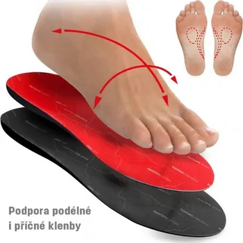 Vložka do bot SVORTO Vložky ortopedické s patním lůžkem