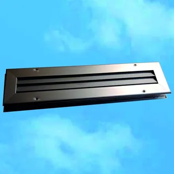 Větrací mřížka REFAX, SMAY Mřížka dveřní s protirámem do otvoru: 425x225 mm