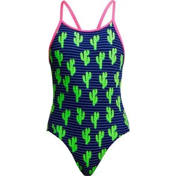 Dívčí plavky FUNKITA Prickly Pete Girls Diamond Back One velikost: 140