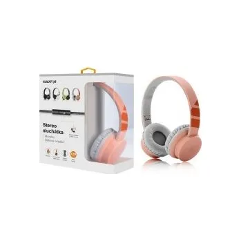 Sluchátka Aligator AH03AT drátová sluchátka dálkové ovl.
