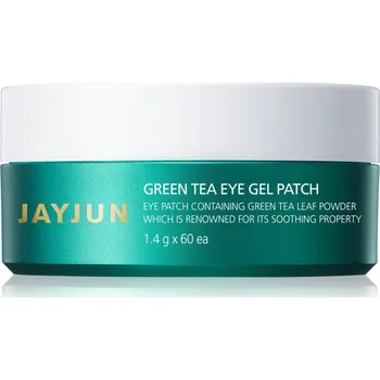 Péče o oční okolí Jayjun Eye Gel Patch Green Tea hydrogelová maska na oční okolí pro rozjasnění a hydrataci 60x1.4 g