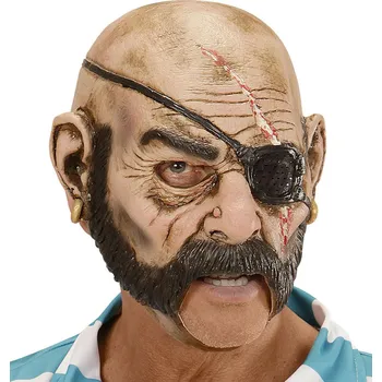 Karnevalová maska Dětská maska pirát s otevřenou pusou