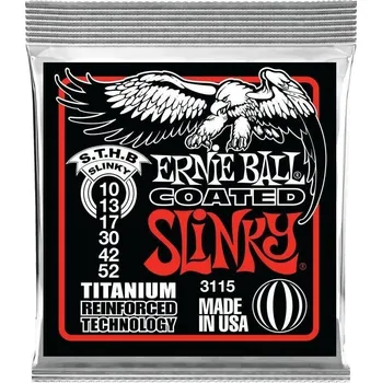 Příslušenství pro strunný nástroj Ernie Ball 3115 Coated Slinky Struny pro elektrickou kytaru