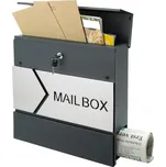 Deuba Poštovní schránka 37x11x36,5 cm - antracit