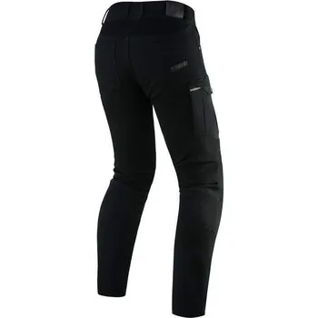 Sport Rebelhorn VANDAL TWILL černé jeans kevlarové kalhoty na motorku 4234