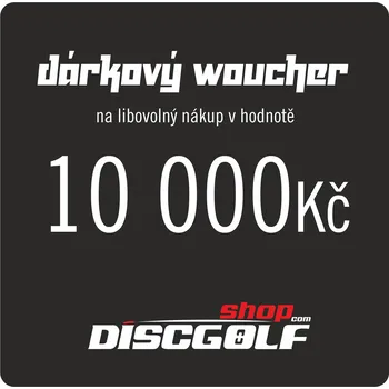 Dárkový potravinový koš Dárkový woucher - kupon 10000Kč (discgolf)