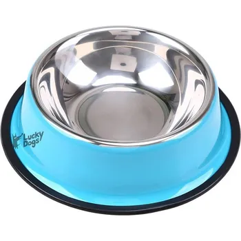 Miska pro psa Nerezová miska modrá 18cm